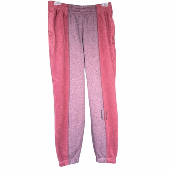 Adidas RYV Long‎ Loungewear Red Jogger Sweatpants Sz M - Picture 1 of 10